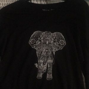 Wound up longs sleeve shirt